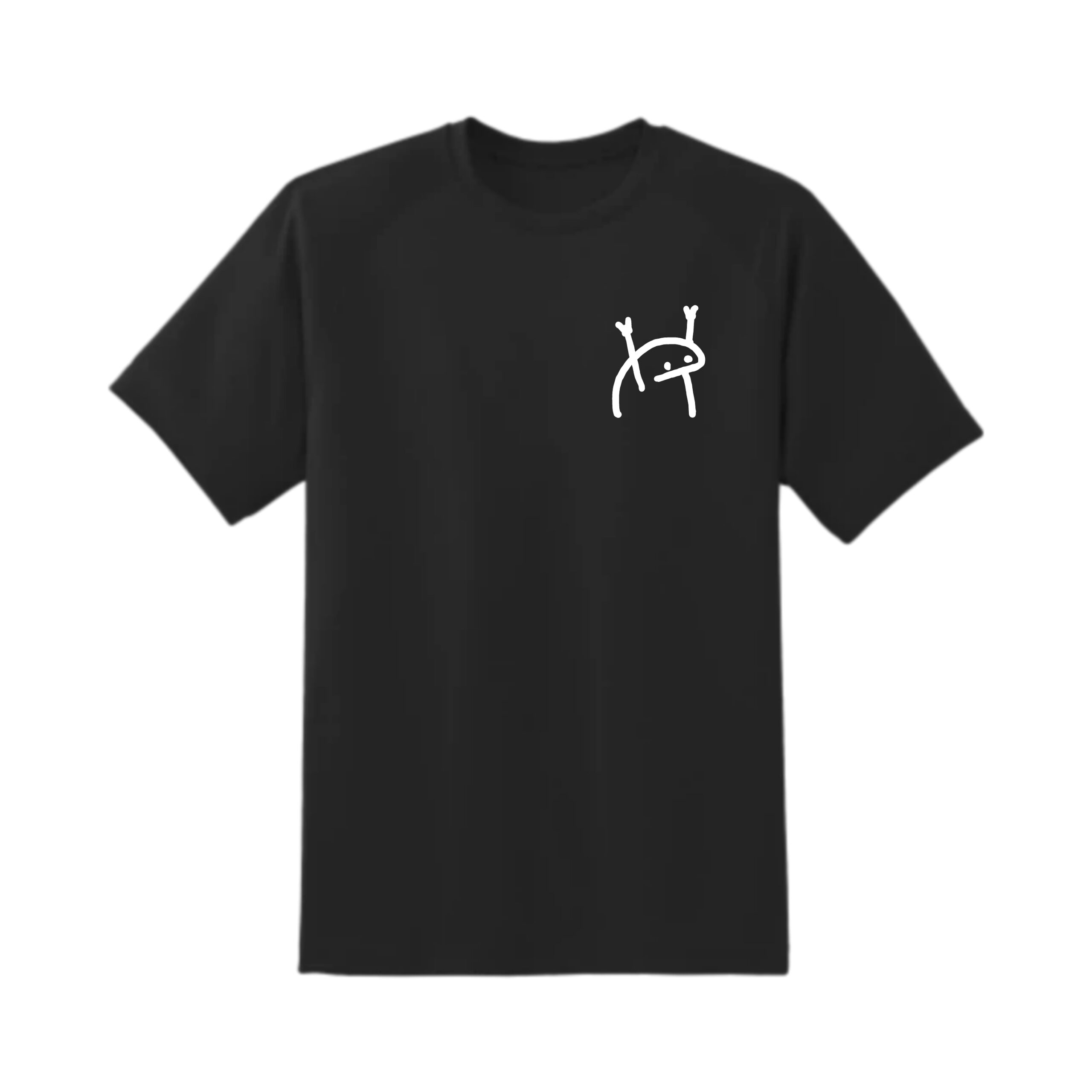 Emoji black oversize t shirt - tapanddraw.com